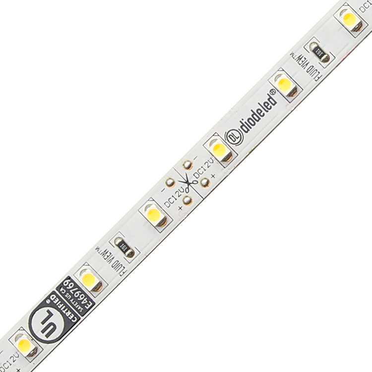 DI-12V-BLBSC1-63-016 DiodeLED 12 volt 16.4' LED flex strip tape, 6300K