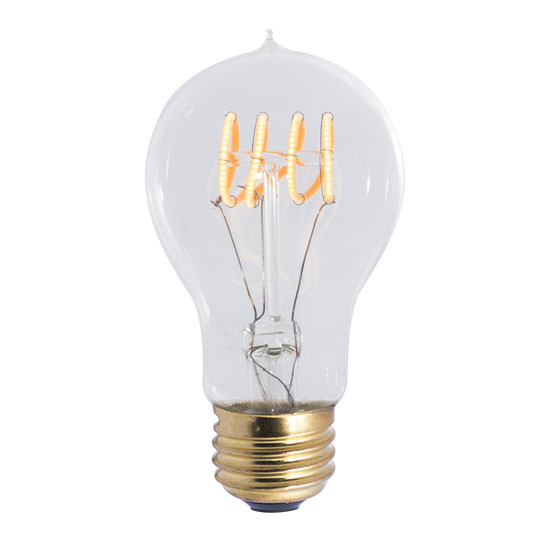 Bulbrite 776509 LED Light Bulb: 4 watt, 2200K, vintage A19 lamp
