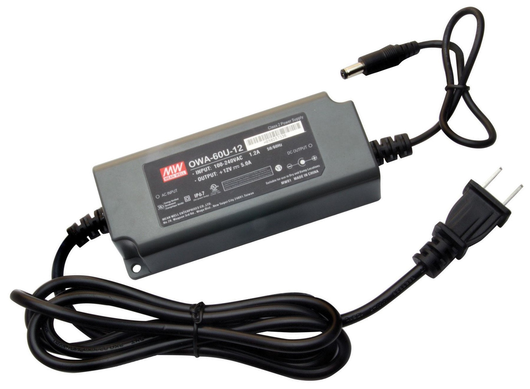 LED/FLEXSTRIP/DRIVER/60W/120VIN-12VOUT