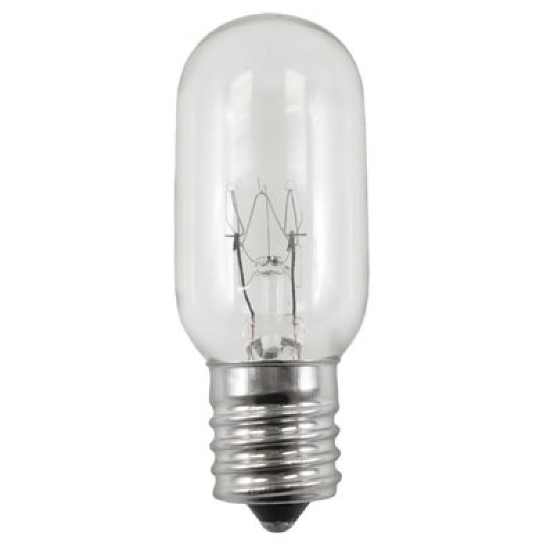 25T8N-130V-INT Light Bulb: 25 watt, 130 volt, clear, T8, E17