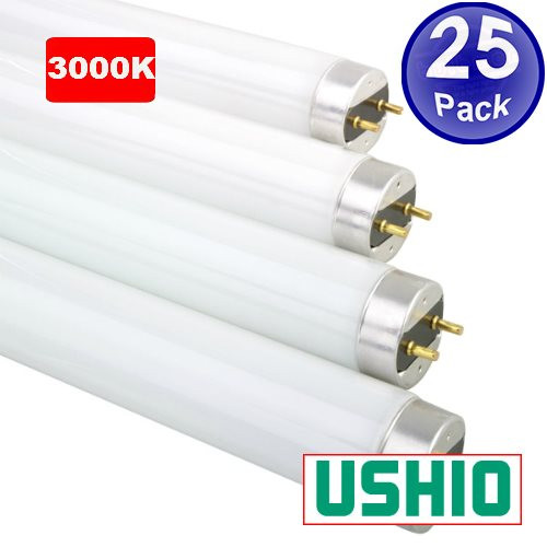 FO32/830K/ECO Ushio 3000099 Fluorescent Light Bulb: 48", 3000K