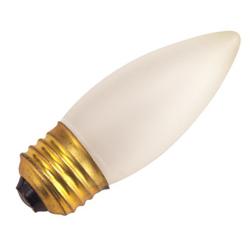 Halco 1016 Light Bulb: 40 watt, 130v, frosted blunt tip torpedo, E26