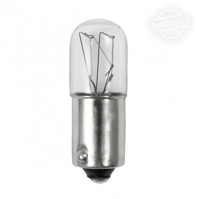 1850 Generic Miniature Bayonet Light Bulb: 0.45 watt, 5 volt, BA9
