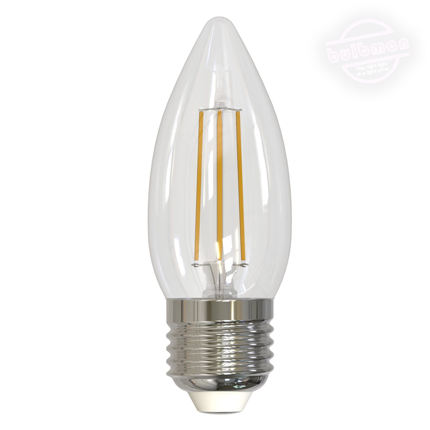 LED/FILAMENT/B11/4.5W/27K/E26/DIM